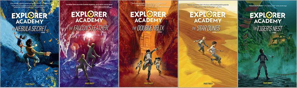 《Explorer Academy》国家地理第一套儿童科幻探险小说-玖万资源